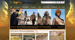 Desktop Screenshot of ethiopianadventures.com